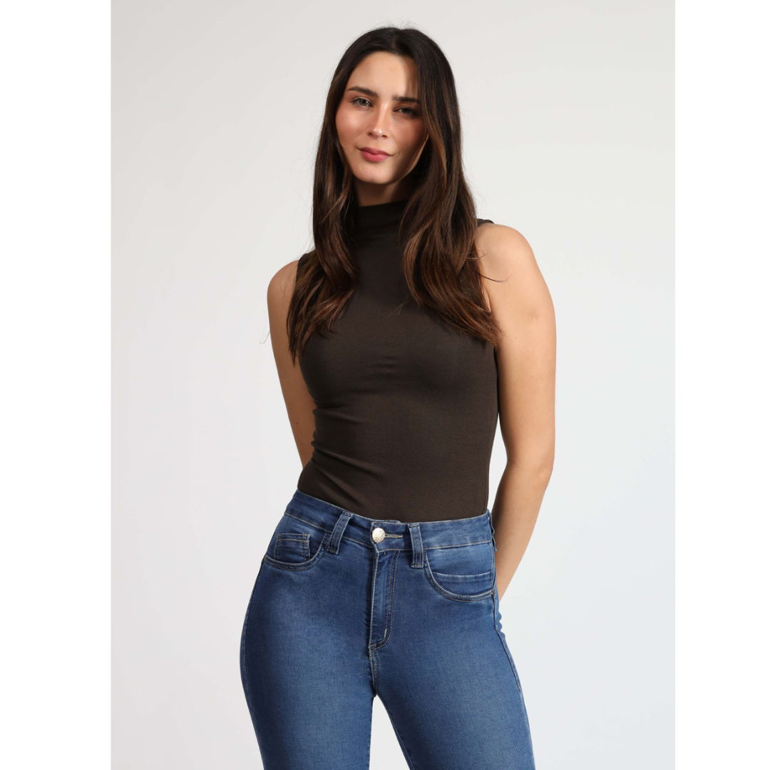 Jeans Mujer Cintura Tobillero 4017-01