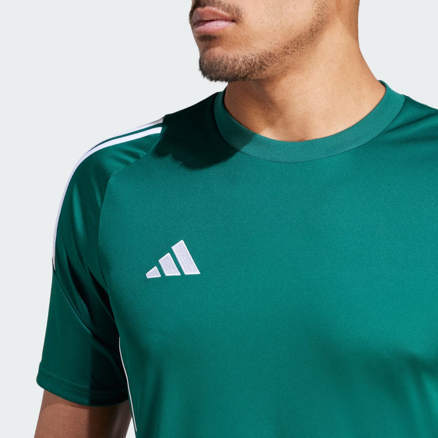 Polera Hombre Futbol Jersey Tiro 24 Team Dark Green