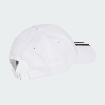 Jockey Hombre Béisbol 3 Tiras New Logo White / Black