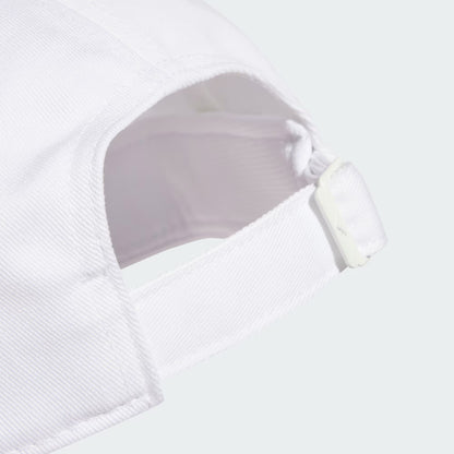 Jockey Hombre Béisbol 3 Tiras New Logo White / Black