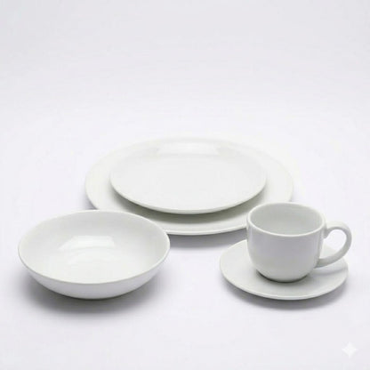 Juego de loza 20 piezas Vajilla Porcelana Chloe