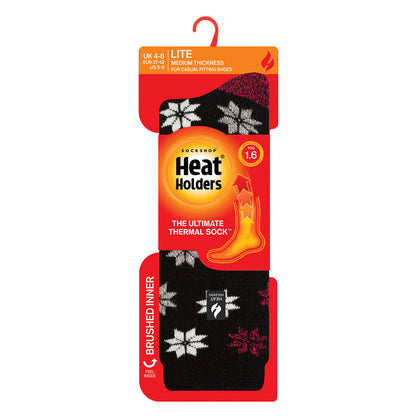 Calcetín Mujer Lite St Moritz Heat Holders Negro