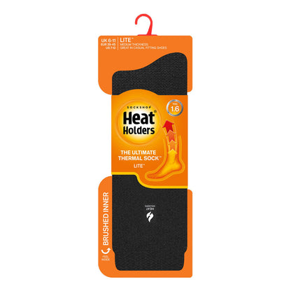 Calcetin Hombre Lite Heat Holders Negro