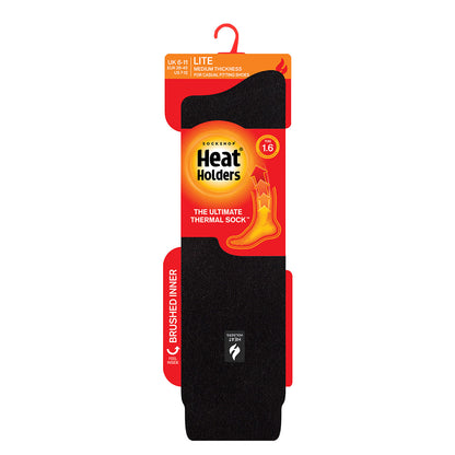 Calcetín Hombre Lite Kingfisher Heat Holders Negro