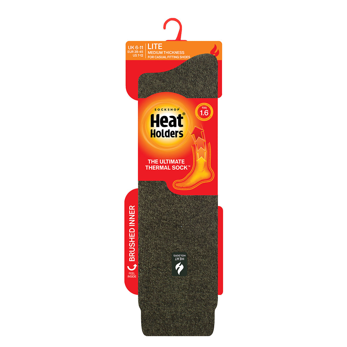 Calcetín Hombre Lite Kingfisher Heat Holders Verde
