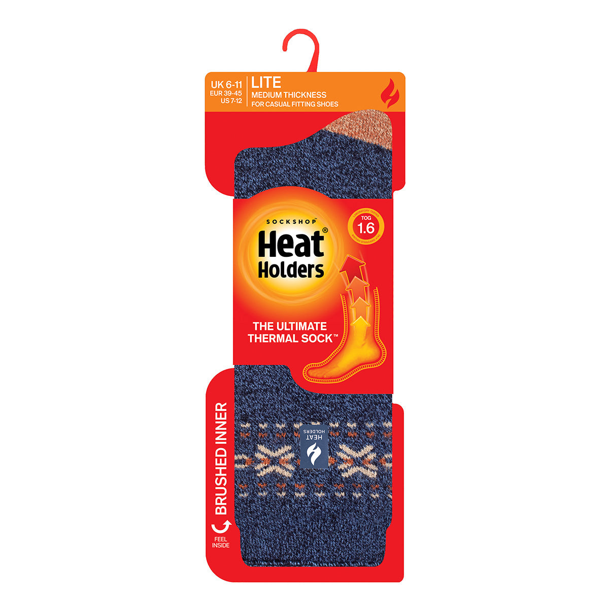 Calcetín Hombre Lite Matterhorn Heat Holders Denim