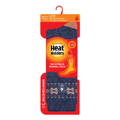 Calcetín Hombre Lite Matterhorn Heat Holders Denim