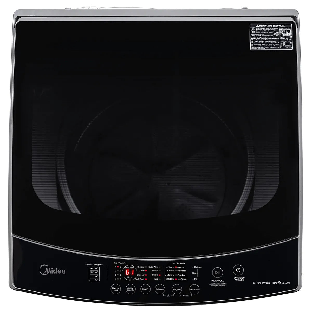 Lavadora Carga Superior Automática Gris 15.5KG Ultra Cube 3G