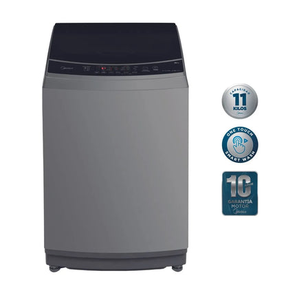 Lavadora Carga Superior Automática Gris 19KG
