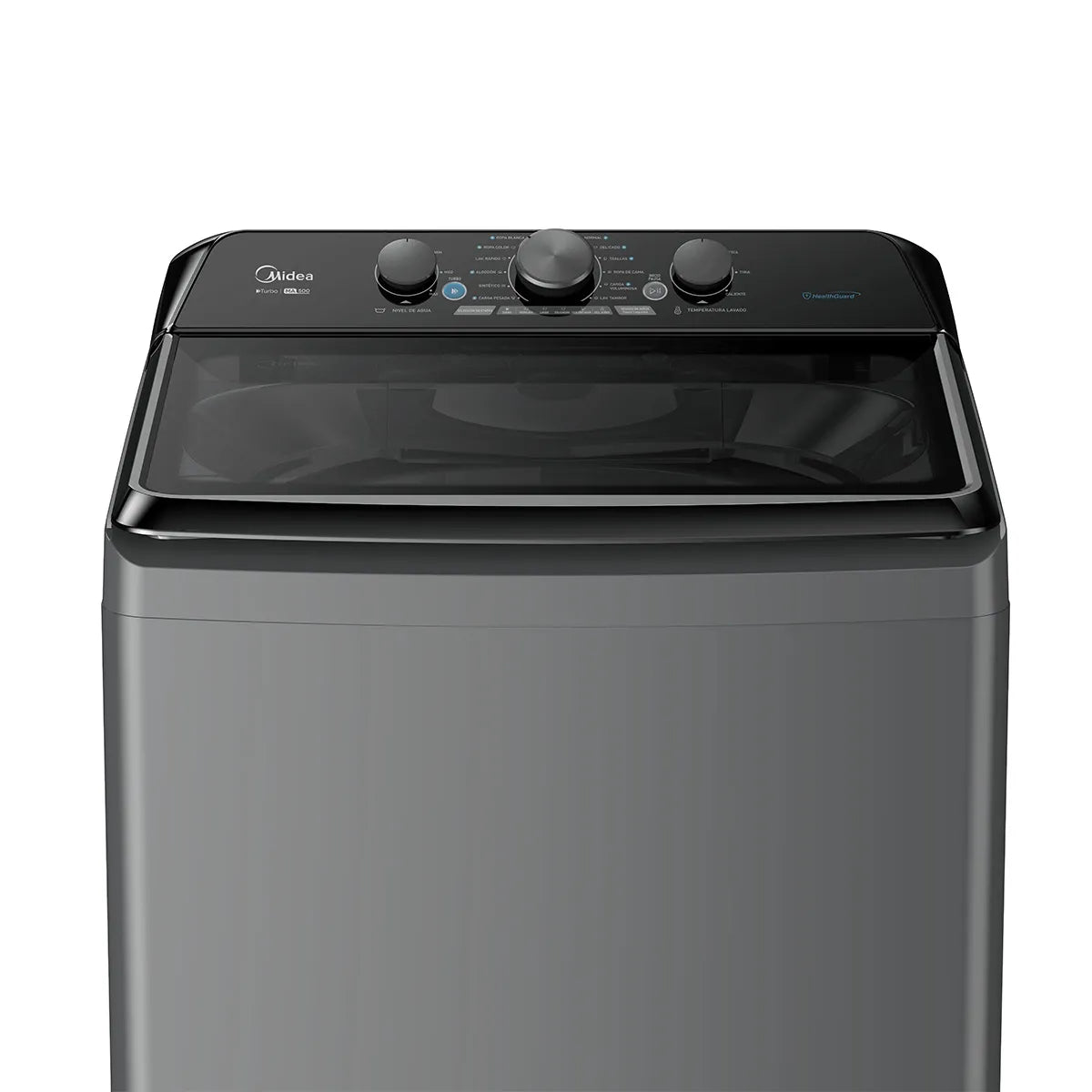 Lavadora Carga Superior Automática Gris 21KG