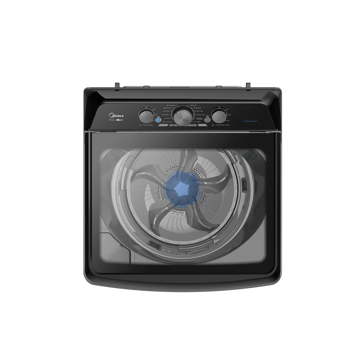 Lavadora Carga Superior Automática Gris 21KG