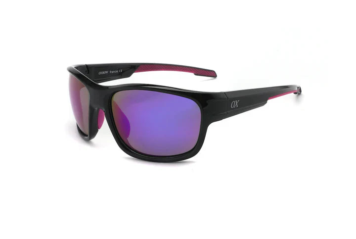 Lentes de Sol Hombre OX254C6 Negro con Magenta