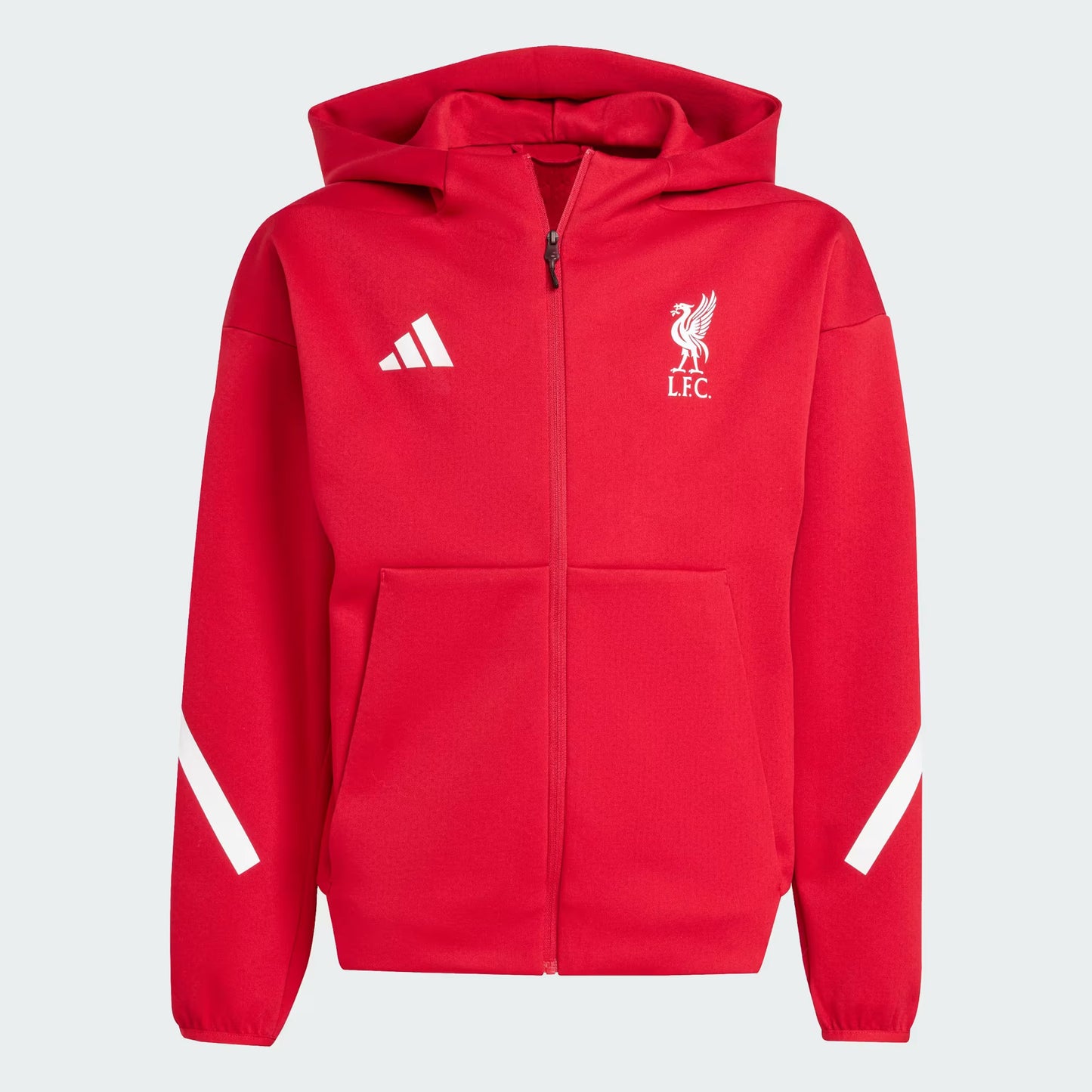 Poleron Niño Liverpool FC ADIDAS Z.N.E. Rojo