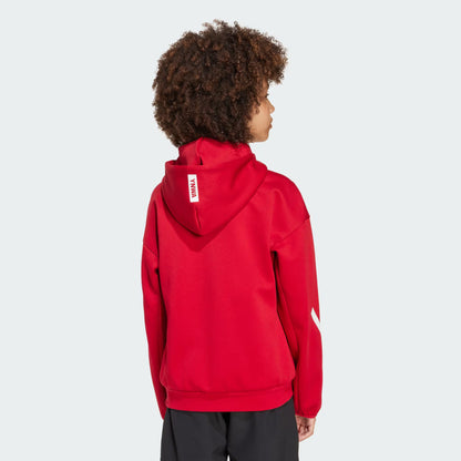 Poleron Niño Liverpool FC ADIDAS Z.N.E. Rojo