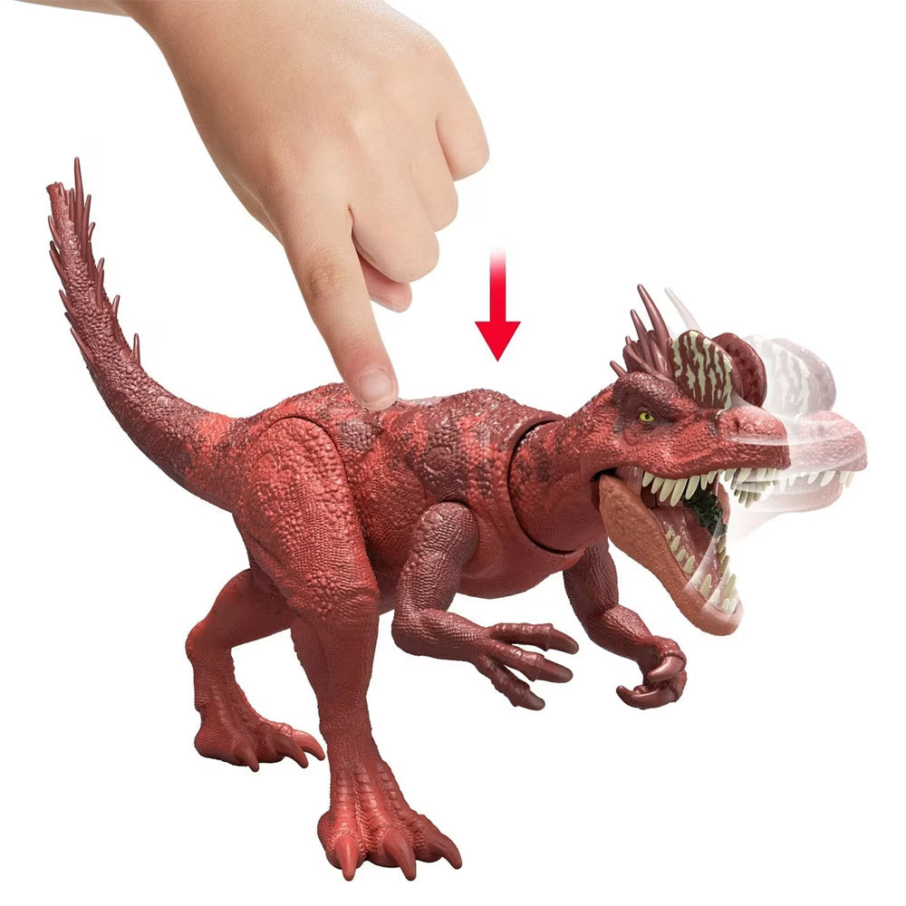Figura de Acción Jurassic World Survival Strike Attack: Dilophosaurus