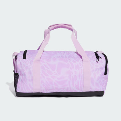 Maleta Deportiva Linear Graphic Duffel Pequeña Ice Lavender