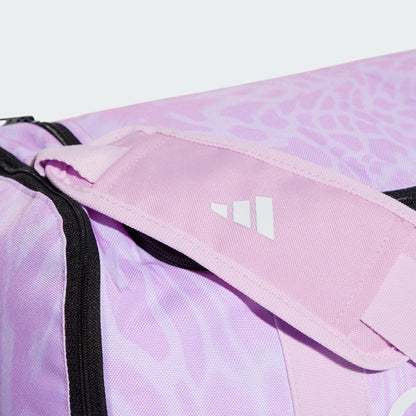 Maleta Deportiva Linear Graphic Duffel Pequeña Ice Lavender