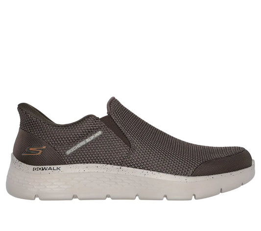 Zapatilla Hombre Con Elastico Khaki