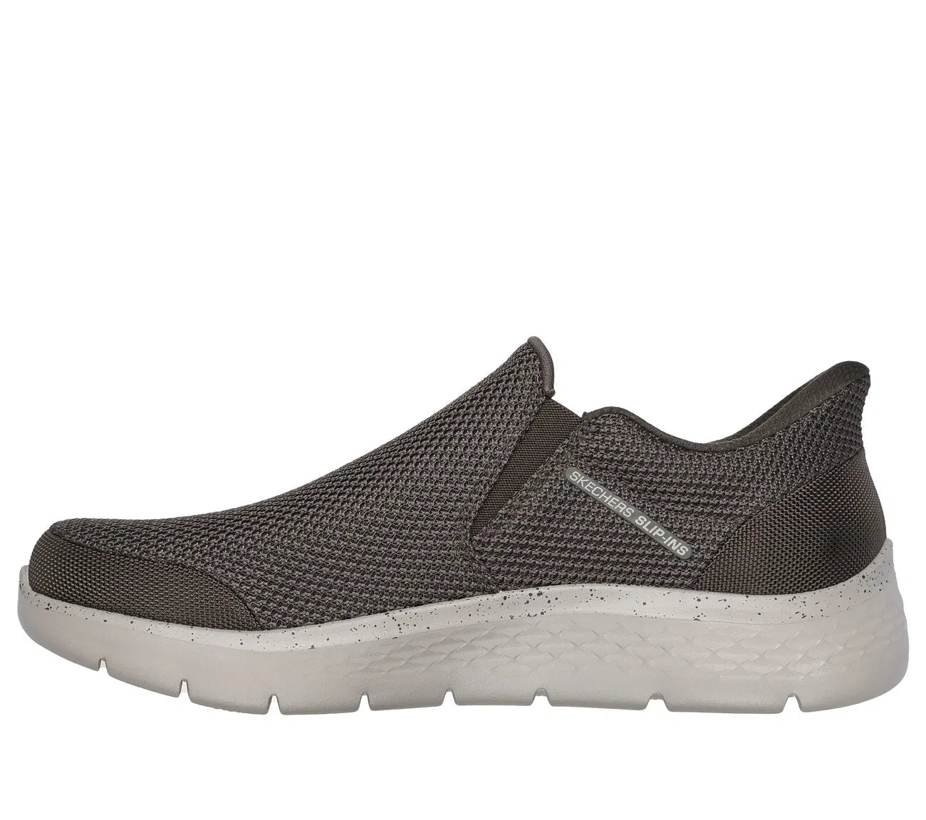 Zapatilla Hombre Con Elastico Khaki