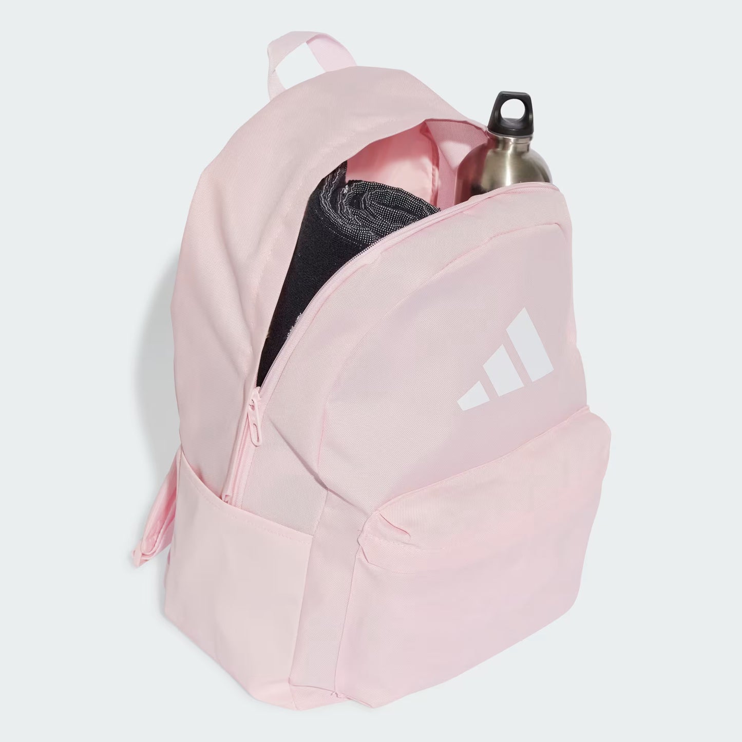 Mochila Classic 3 Bar Glow Clear Pink