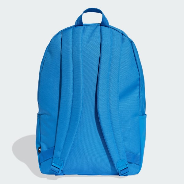 Mochila Classic 3 Barras Logo Azul Claro