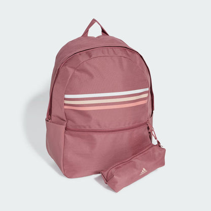 Mochila Classic 3 Tiras Horizontal Preloved Crimson / Sandy Pink