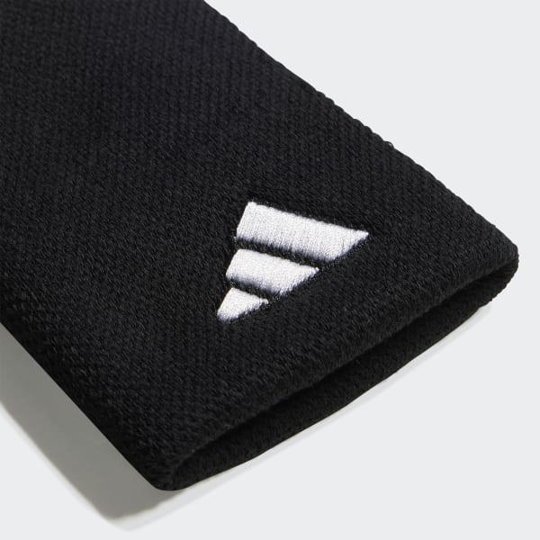 Muñequera Unisex de Tenis Grande Negro