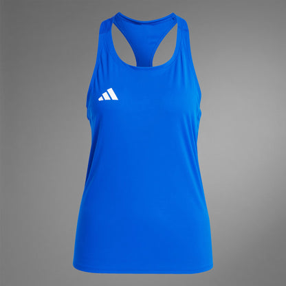 Polera Mujer Musculosa Adizero Essentials Running Blue