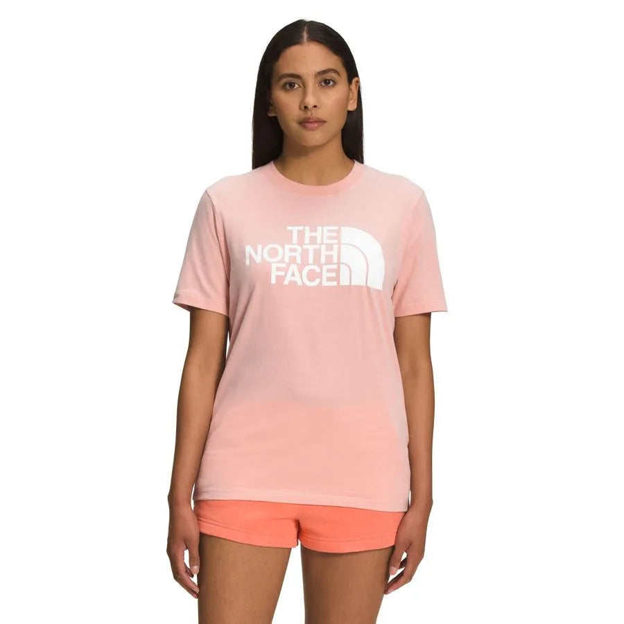 Polera Mujer Half Dome Cotton Tee Manga Corta Rosada