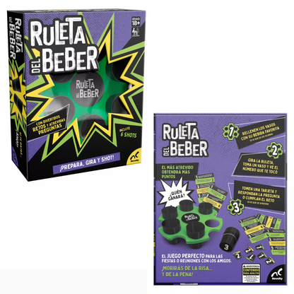 Juego de Mesa Ruleta del Beber