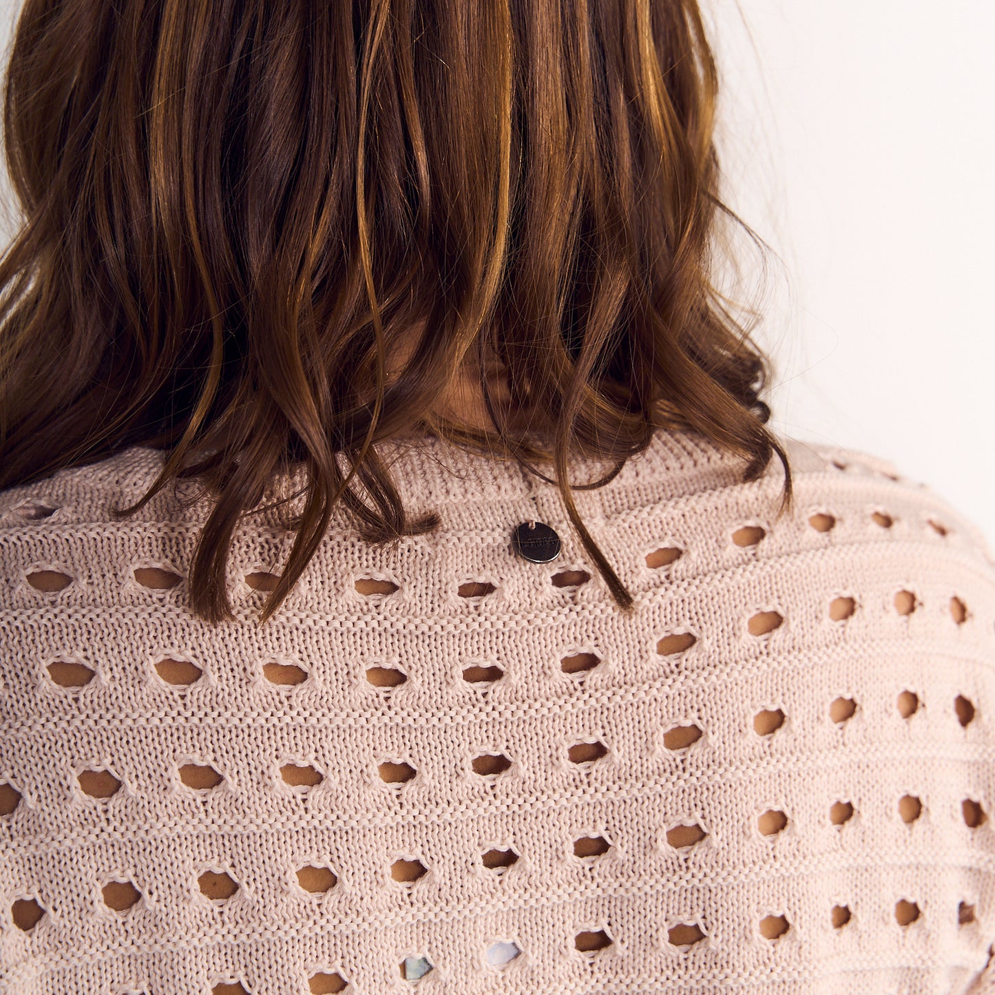 Polera Mujer Manga Larga Beige