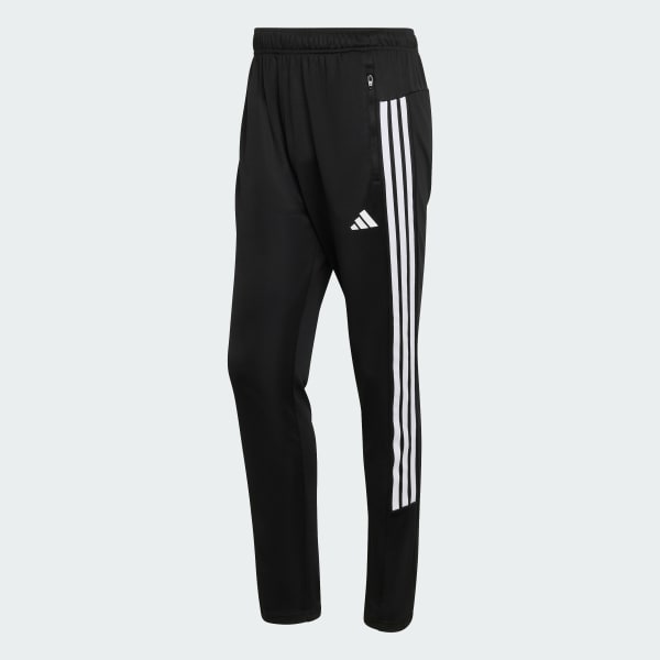 Pantalones Hombre Tejidos Workout Essentials All-Set 3-Stripes Negro