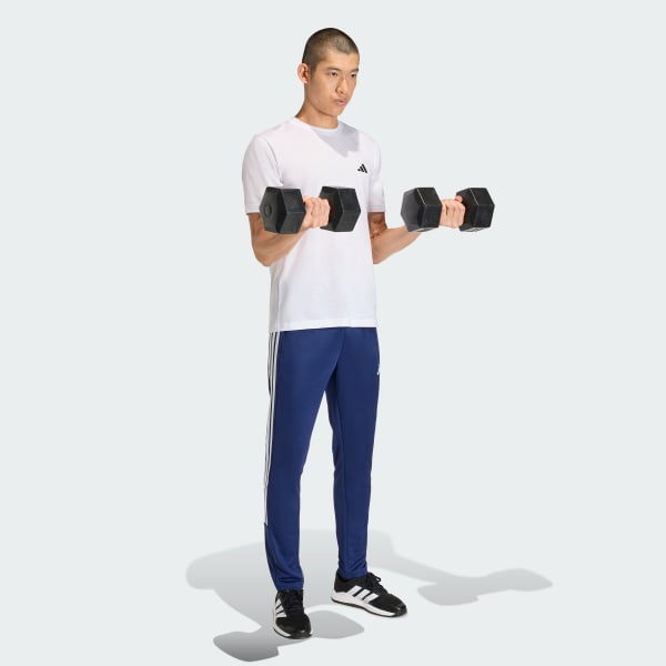 Pantalón Hombre Tejido Workout Essentials All-Set 3 Tiras Azul Ocuro