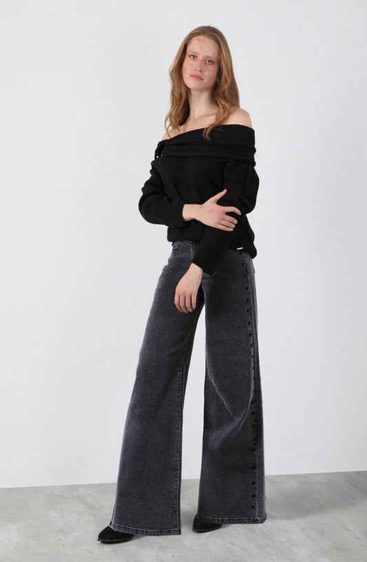 pantalón-mujer-estrellas-bordadas-gris