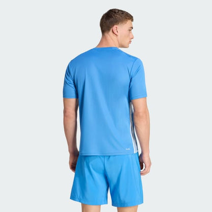 Polera Hombre Básica 3 Tiras Workout Essentials Azul Rayo