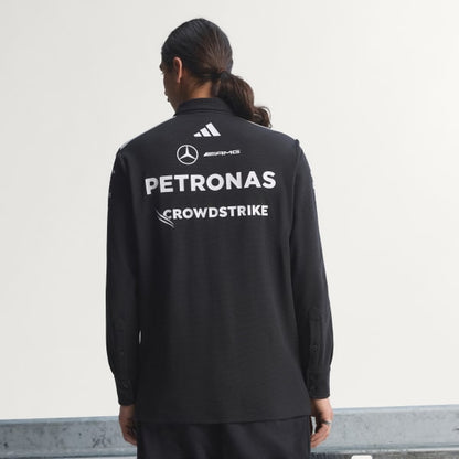 Polera Con Cuello Mercedes - Amg Petronas F1 Team Engineers De Manga Larga