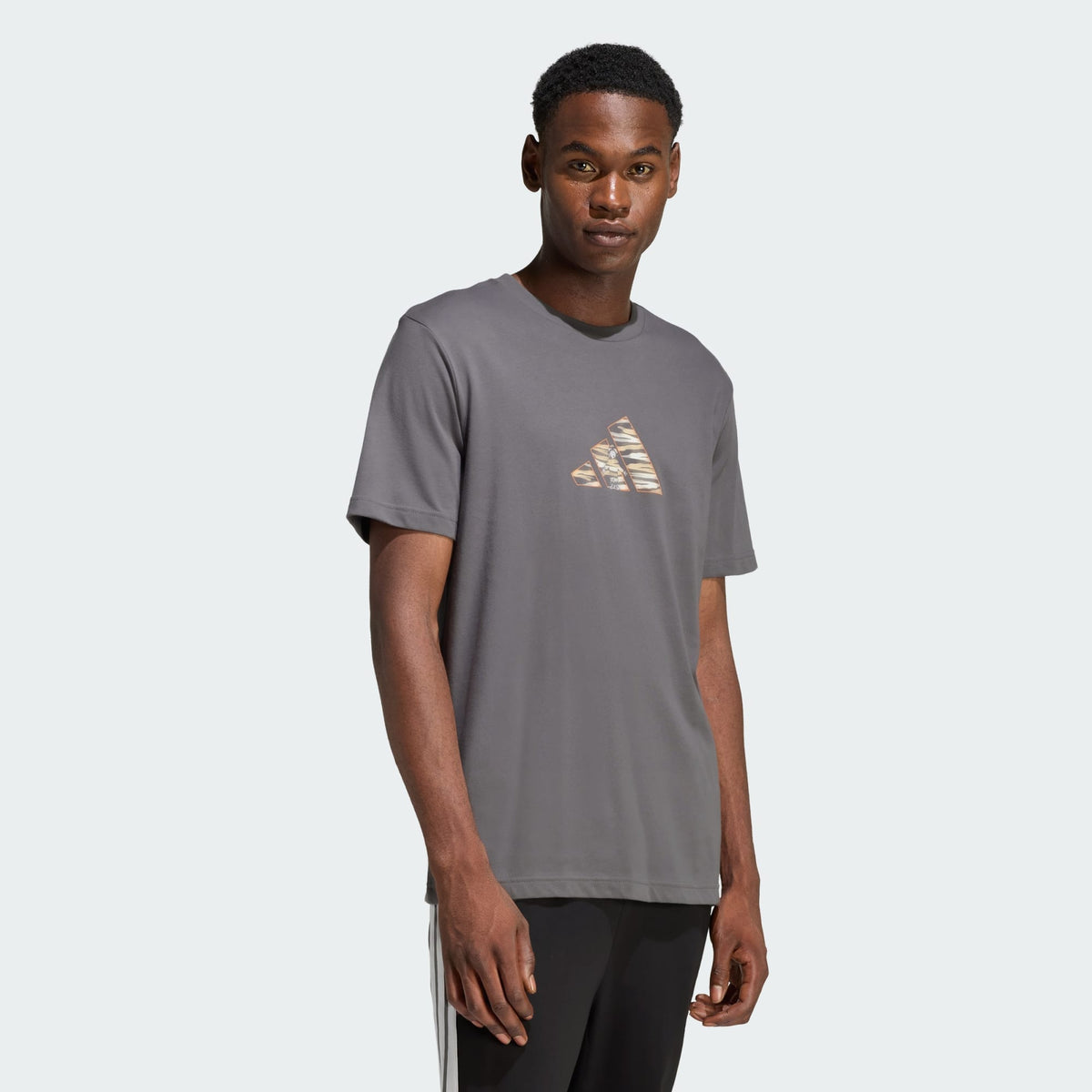 Polera Graphic Camo Explorer Estampada Grey