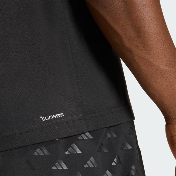 Polera Hombre Sin Mangas De Entrenamiento Essentials Feelready Negro