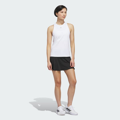 Polera Mujer Sin Mangas De Tenis Club Climacool Blanco