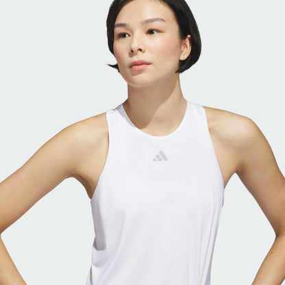 Polera Mujer Sin Mangas De Tenis Club Climacool Blanco