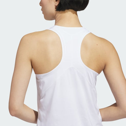 Polera Mujer Sin Mangas De Tenis Club Climacool Blanco