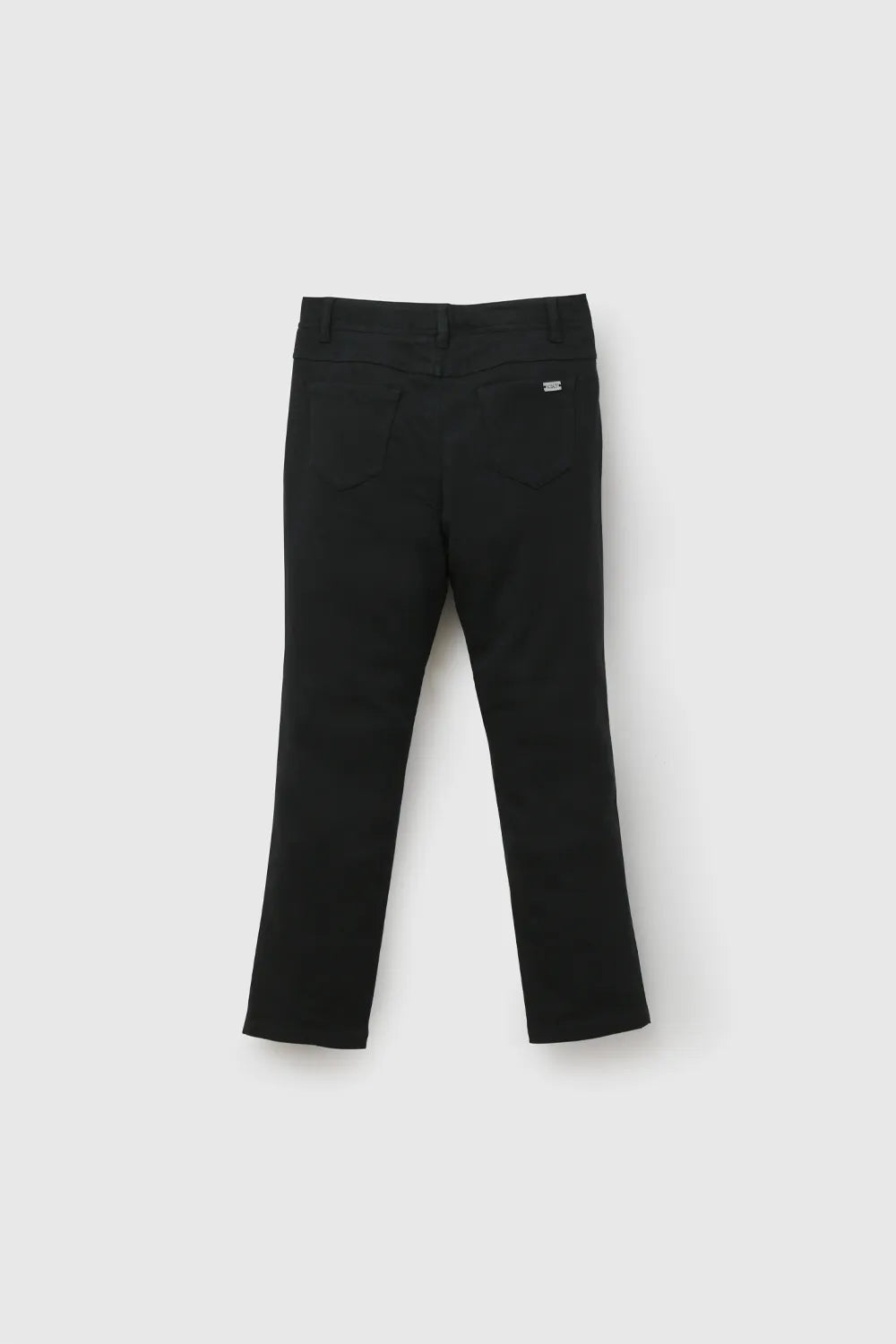 Pantalon Escolar Niña Con Cierre Y Botón Azul