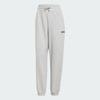 Pantalón Mujer Essentials Linear Felpa Francesa Puños Ajustados Medium Grey Heather
