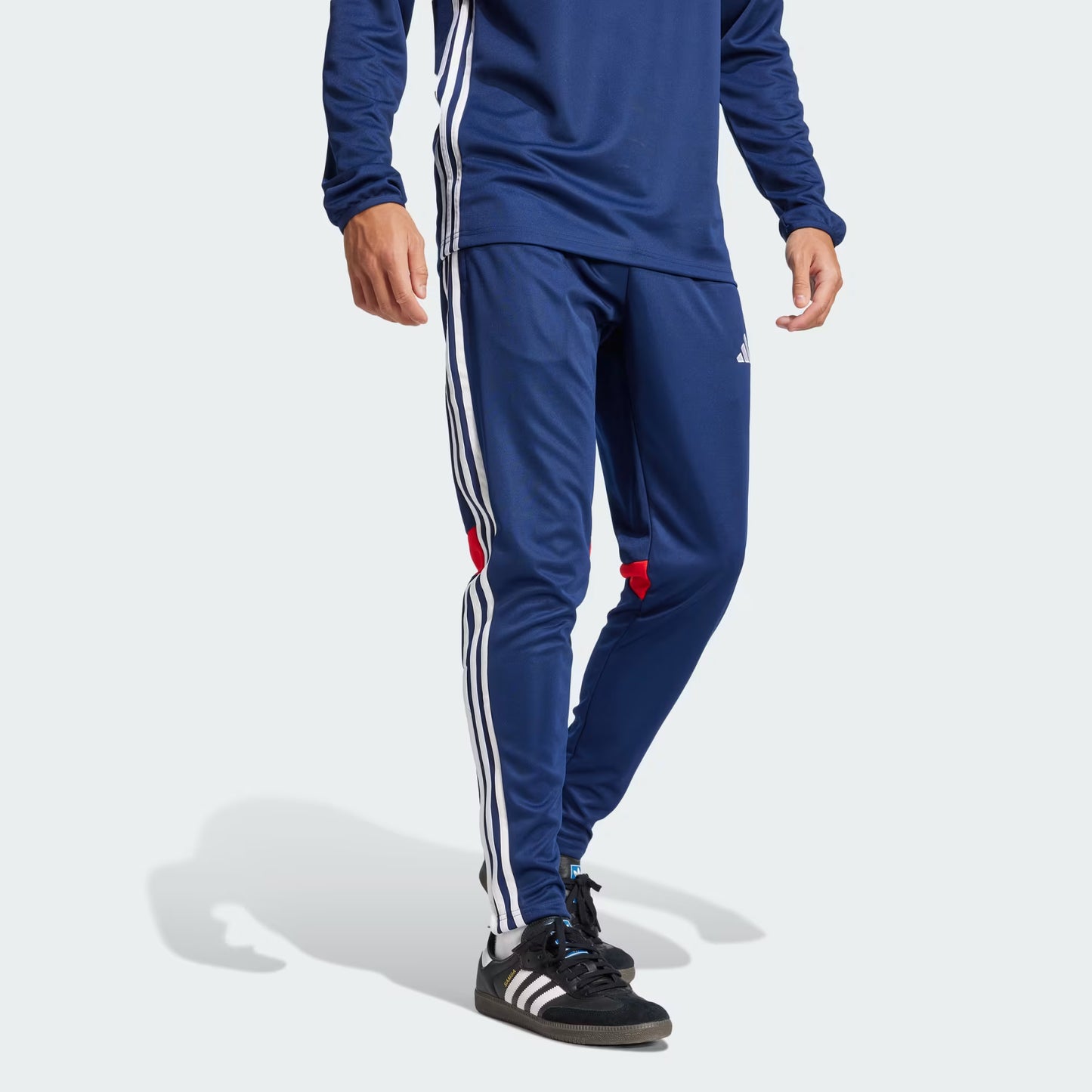 Pantalón Hombre Futbol de Entrenamiento Tiro 25 Essentials Azul Electrico