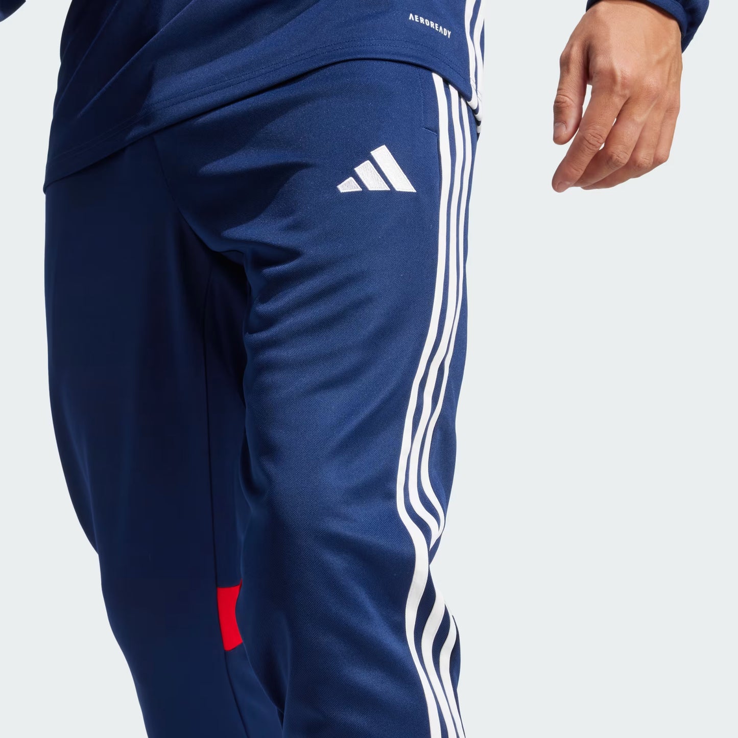 Pantalón Hombre Futbol de Entrenamiento Tiro 25 Essentials Azul Electrico