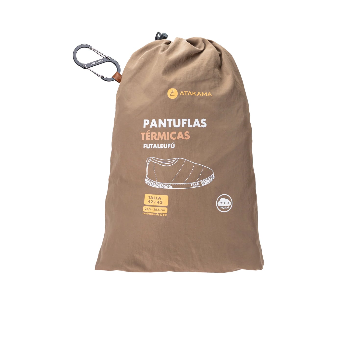 Pantufla térmica Futaleufú FLEX Nu-B Foam Verde