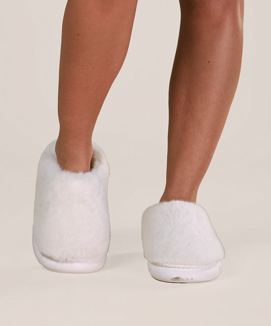 Pantufla Mujer Slipper Blanco