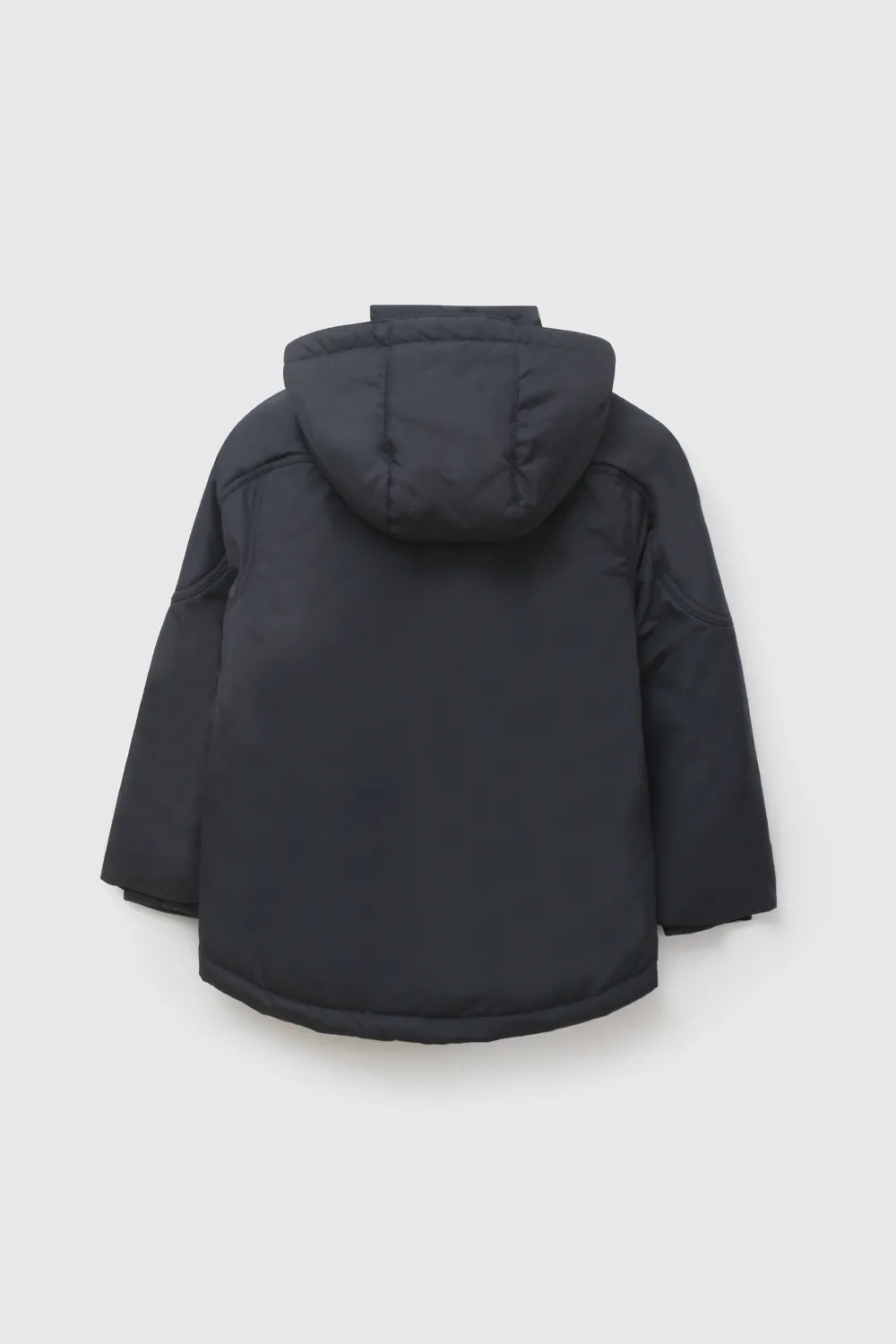 Parka Escolar Niño Azul Con Forro De Polar Azul