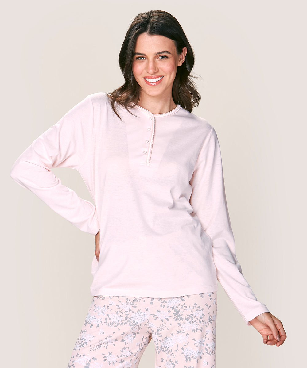 Pijama Mujer Cotton Damasco