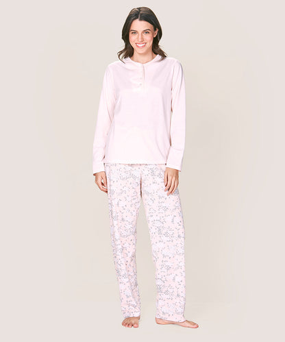 Pijama Mujer Cotton Damasco